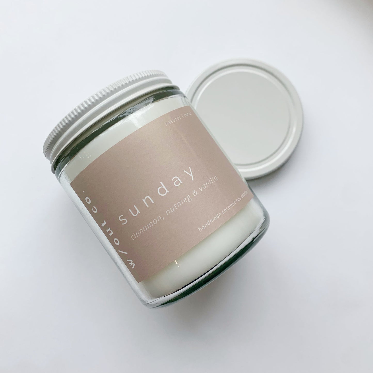 Sunday Candle - cinnamon, nutmeg, vanilla