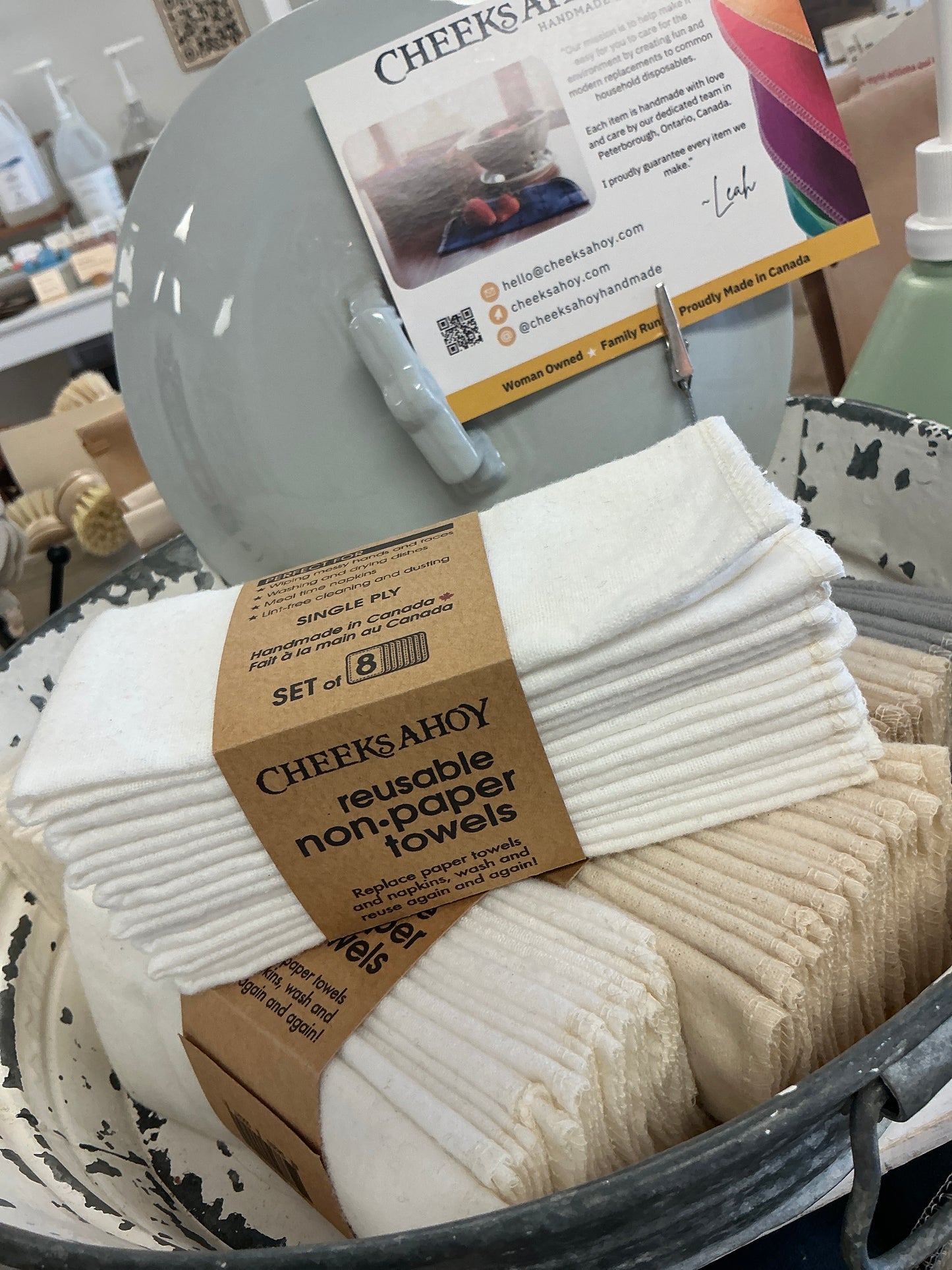 CheeksAhoy Reusable Non-Paper Towels