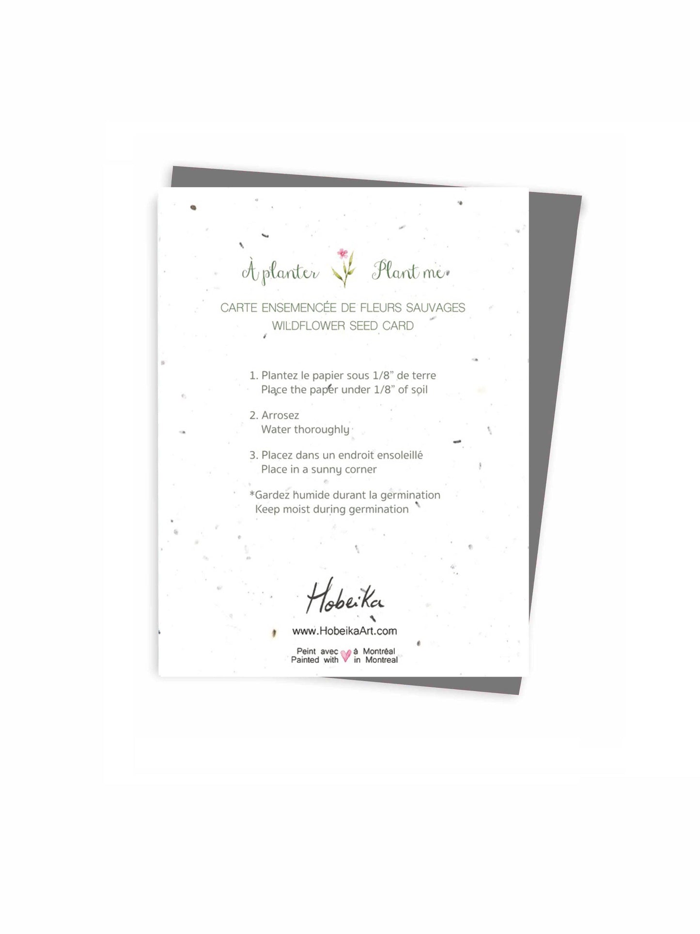Plantable Cards by Hobeika Art