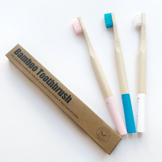 Bamboo Toothbrush - Essence of Life Organics