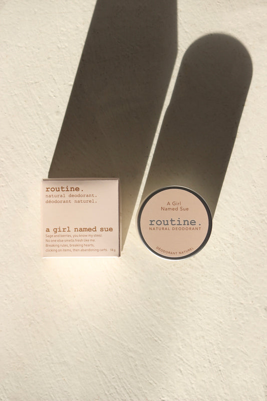 Routine Natural Deodorant - A Girl Named Sue