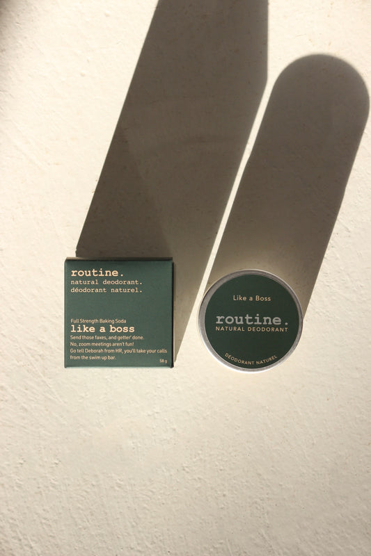 Routine Natural Deodorant - Like a Boss