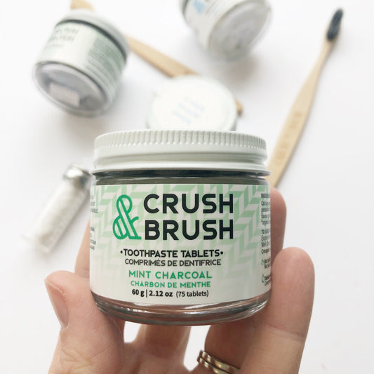 Crush and Brush - Nelson Naturals Toothpaste & Mouthwash Tabs
