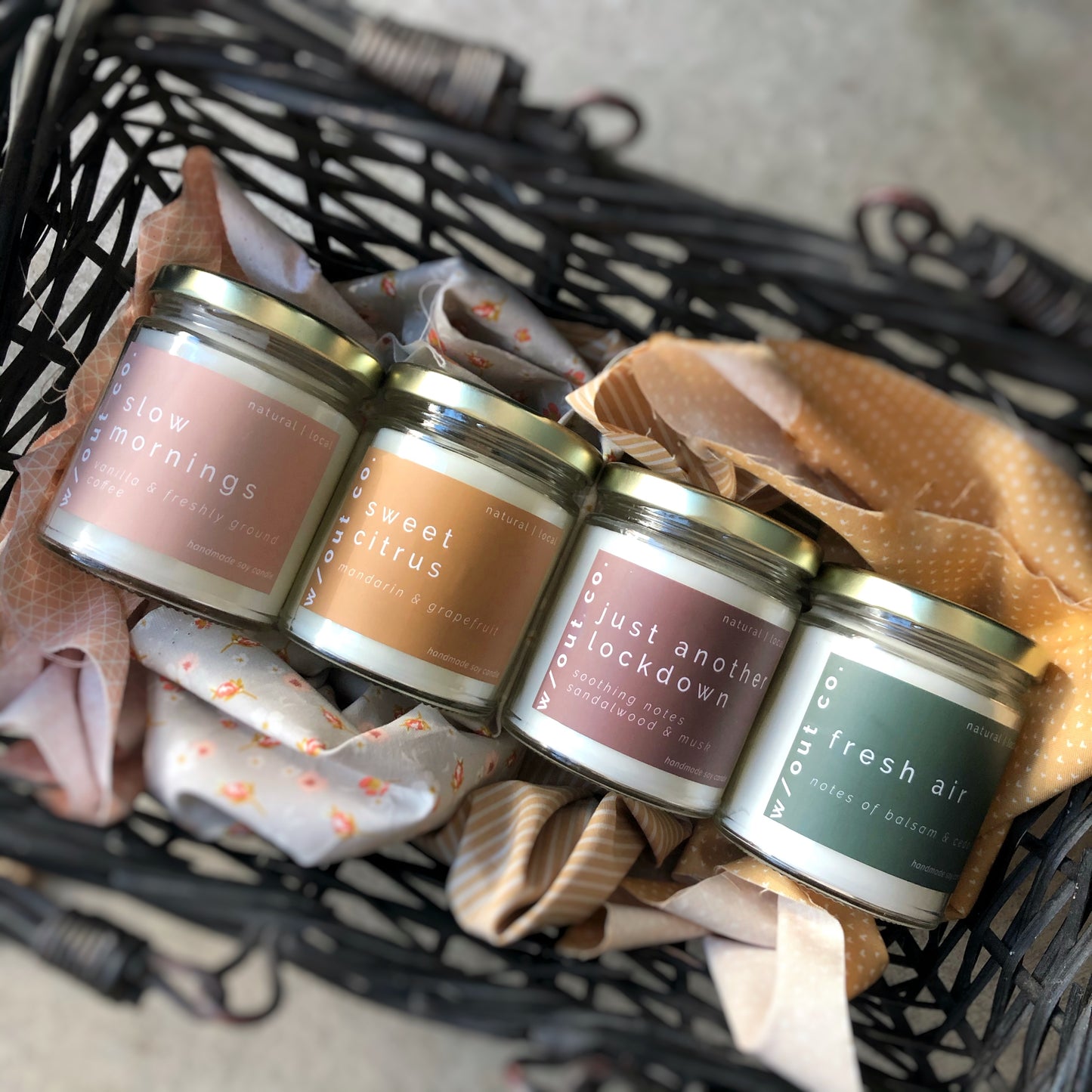 Slow Mornings candle - freshly ground coffee & vanilla