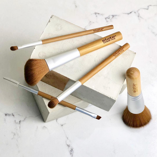 Bamboo Makeup brushes from Elate