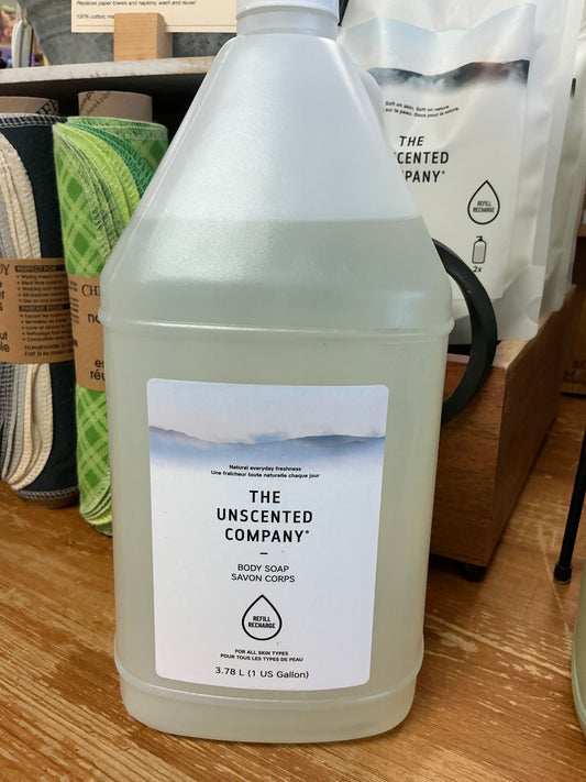 The Unscented Co. Body Wash (per oz)