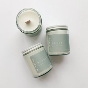 Desert Candle - agave, aloe, acai