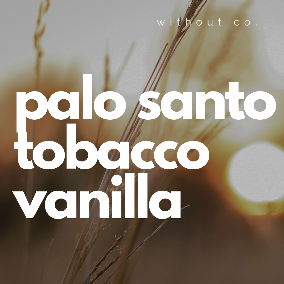 Golden Hour - palo santo, tobacco, vanilla