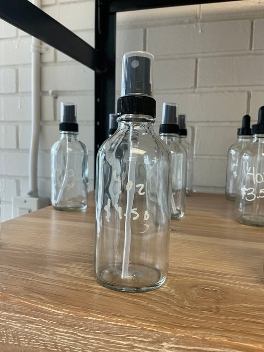 4oz bottle w/spray top