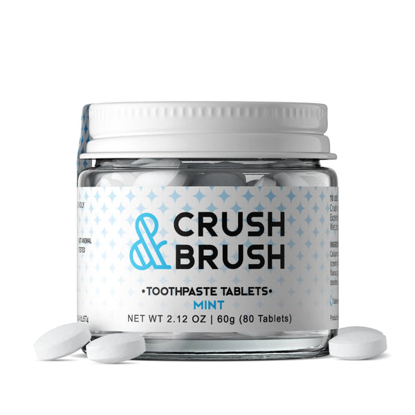 Crush & Brush Toothpaste Tablet - MINT 60g/2.2oz