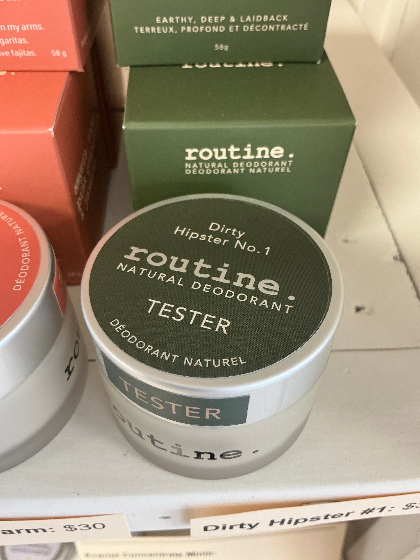 Routine Natural Deodorant - Dirty Hipster No. 1