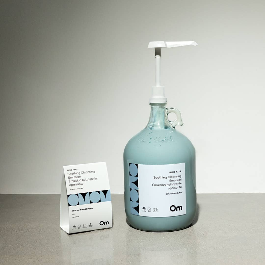 [BULK] 1/2 Gallon Blue Azul Soothing Cleansing Emulsion