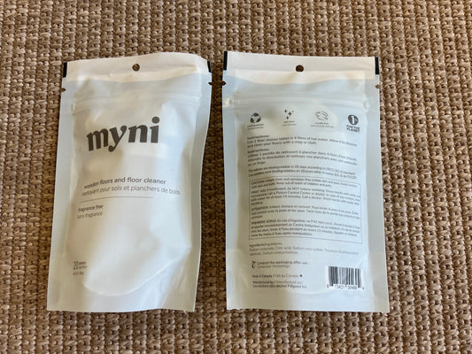 Myni Wood Floor and Floor Cleaner Tabs