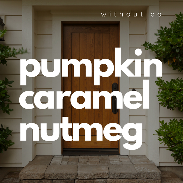 Front Porch candle - pumpkin, caramel, nutmeg