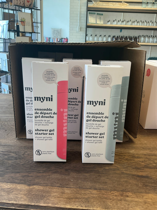 Myni Shower Gel Starter Set for Adults