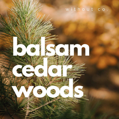 Fresh Air candle - balsam & cedar