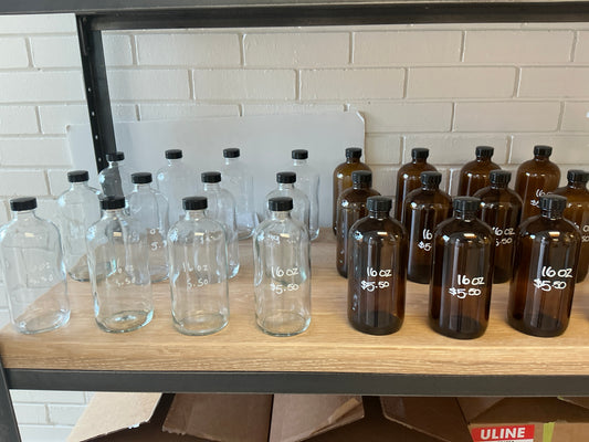 16 oz bottle with cap