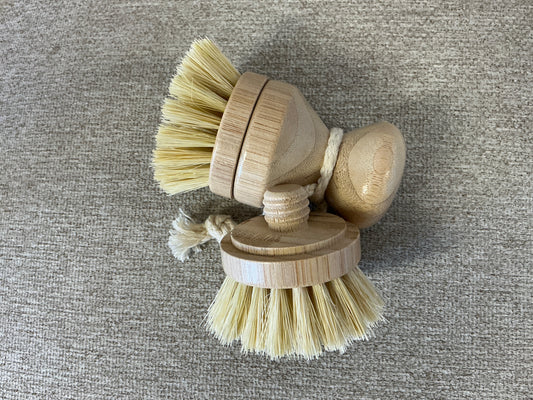 Dish Brush with Screw on Brush
