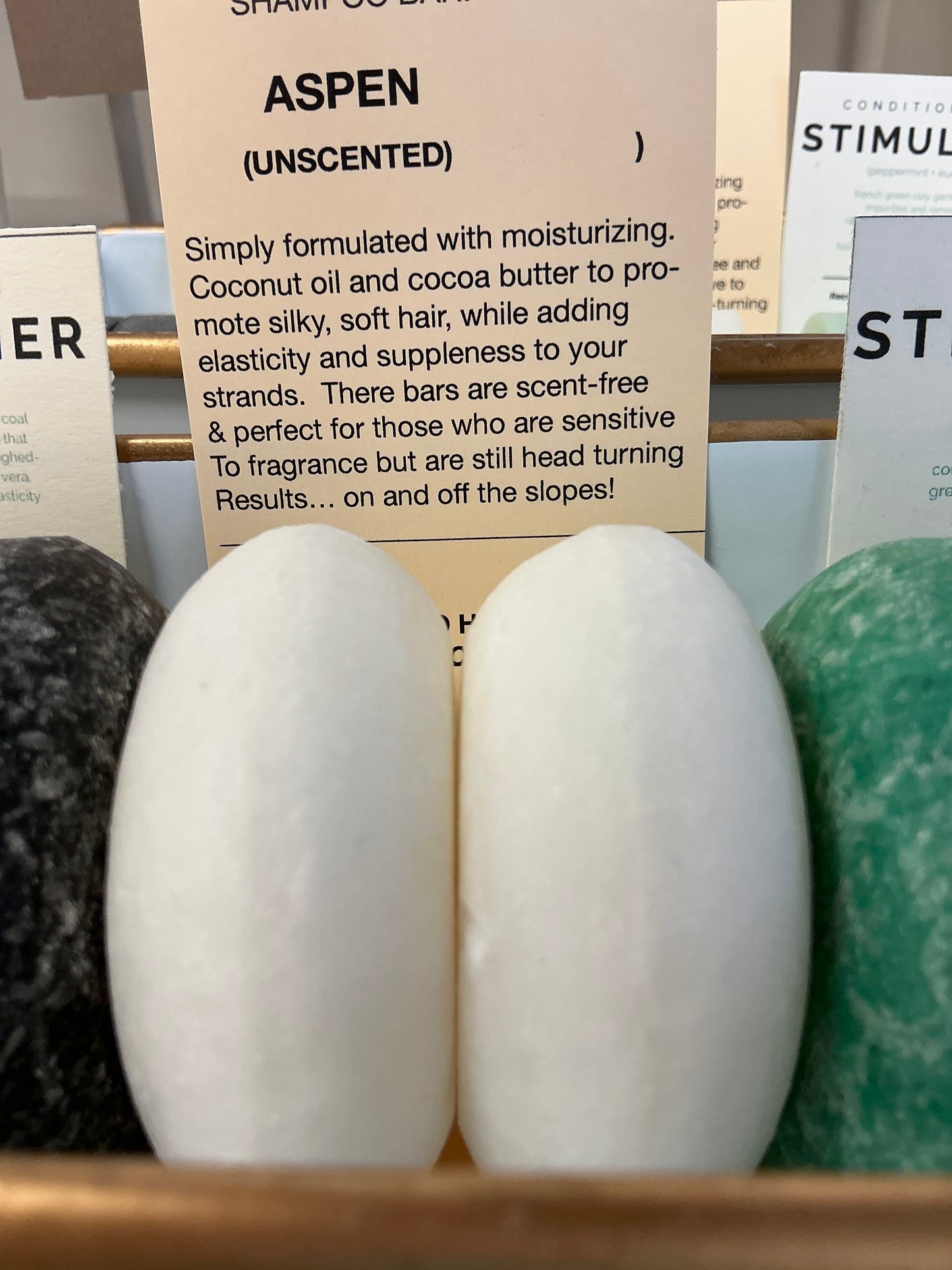 Notice Aspen Shampoo