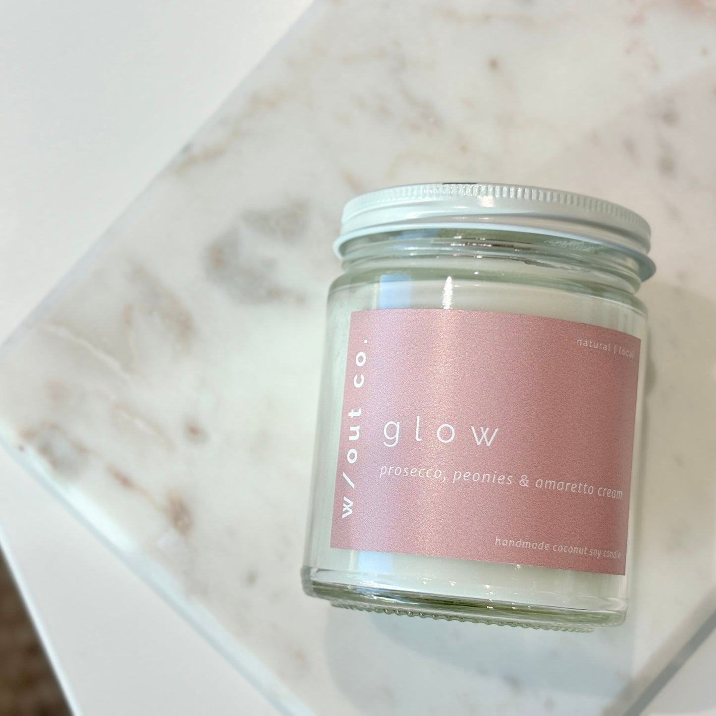 Glow - Prosecco, Peonies & Amaretto Cream