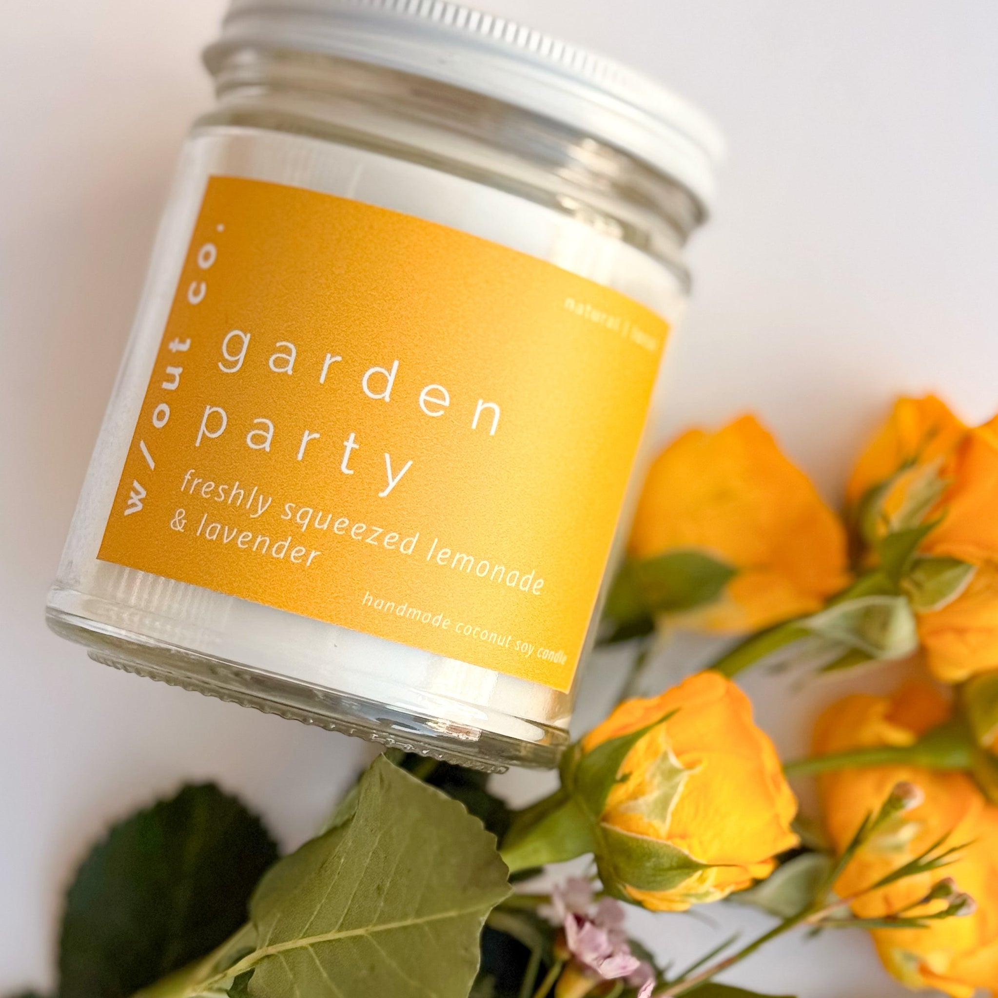 Garden Party candle - lavender & fresh squeezed lemonade