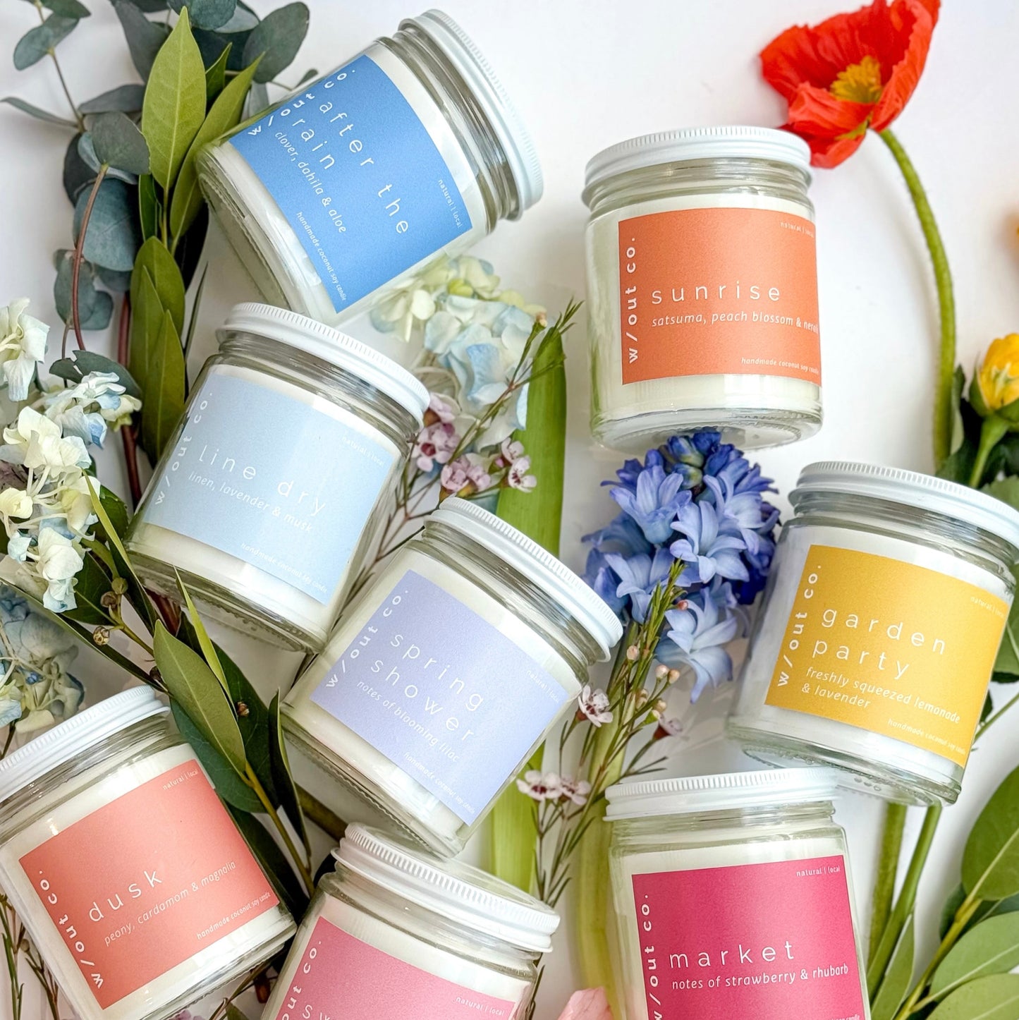 Dusk candle - peony, magnolia, and cardamom