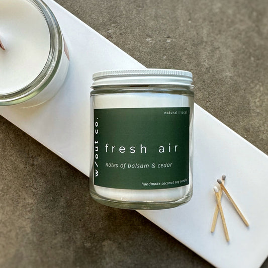 Fresh Air candle - Balsam & Cedar