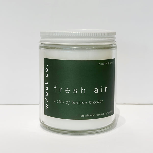 Fresh Air candle - balsam & cedar