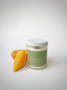 Summit candle - eucalyptus, tangerine & spearmint