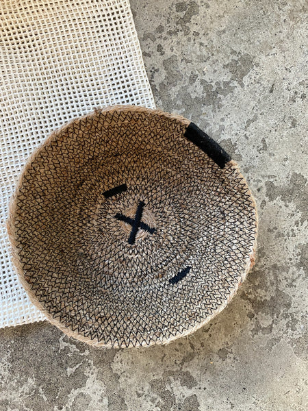 Handmade cotton rope bowl - small