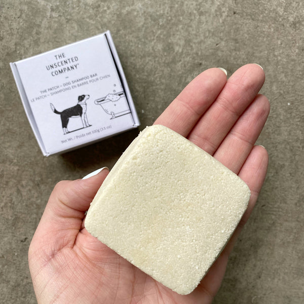 Dog Shampoo Bar from the Unscented Compay