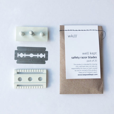 Razor blade refills (pack of 20)