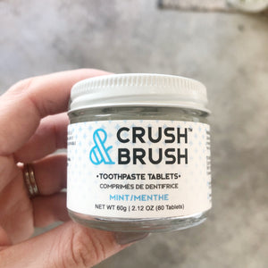 Crush and Brush - Nelson Naturals Toothpaste & Mouthwash Tabs