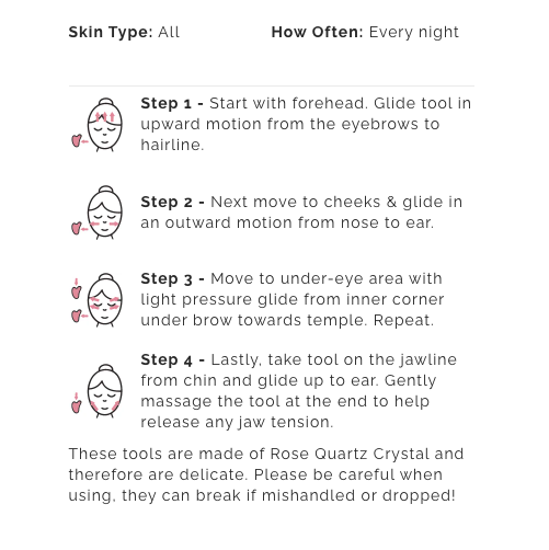 Gua Sha Facial Tool from Midnight Paloma