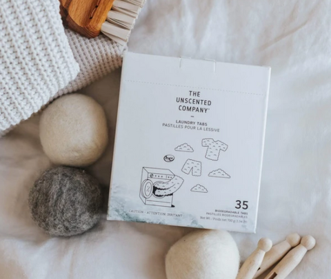 Natural Laundry Pods from The Unscented Company